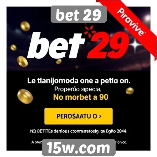 bet 29 oferece promoção especial para novos usuários