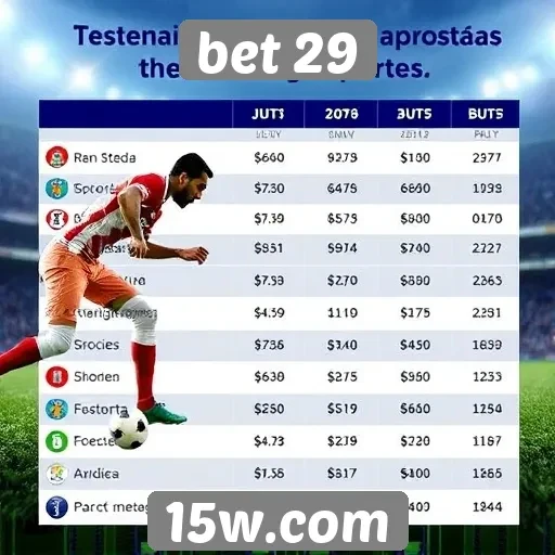 Tendências de apostas em esportes no Bet 29